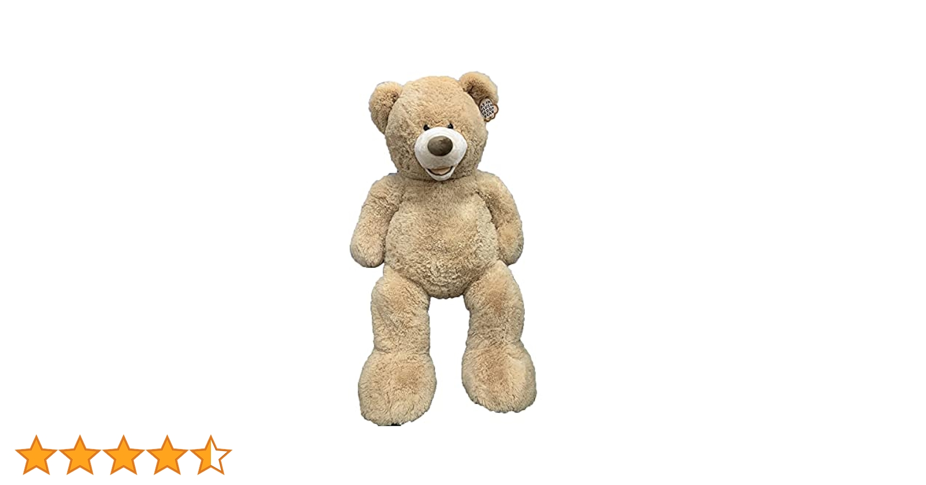 コストコぬいぐるみビックベア、約2m36重さ約20.0 Amazon.co.jp: コストコ ハグミービッグベア SITTING BEAR 135cm